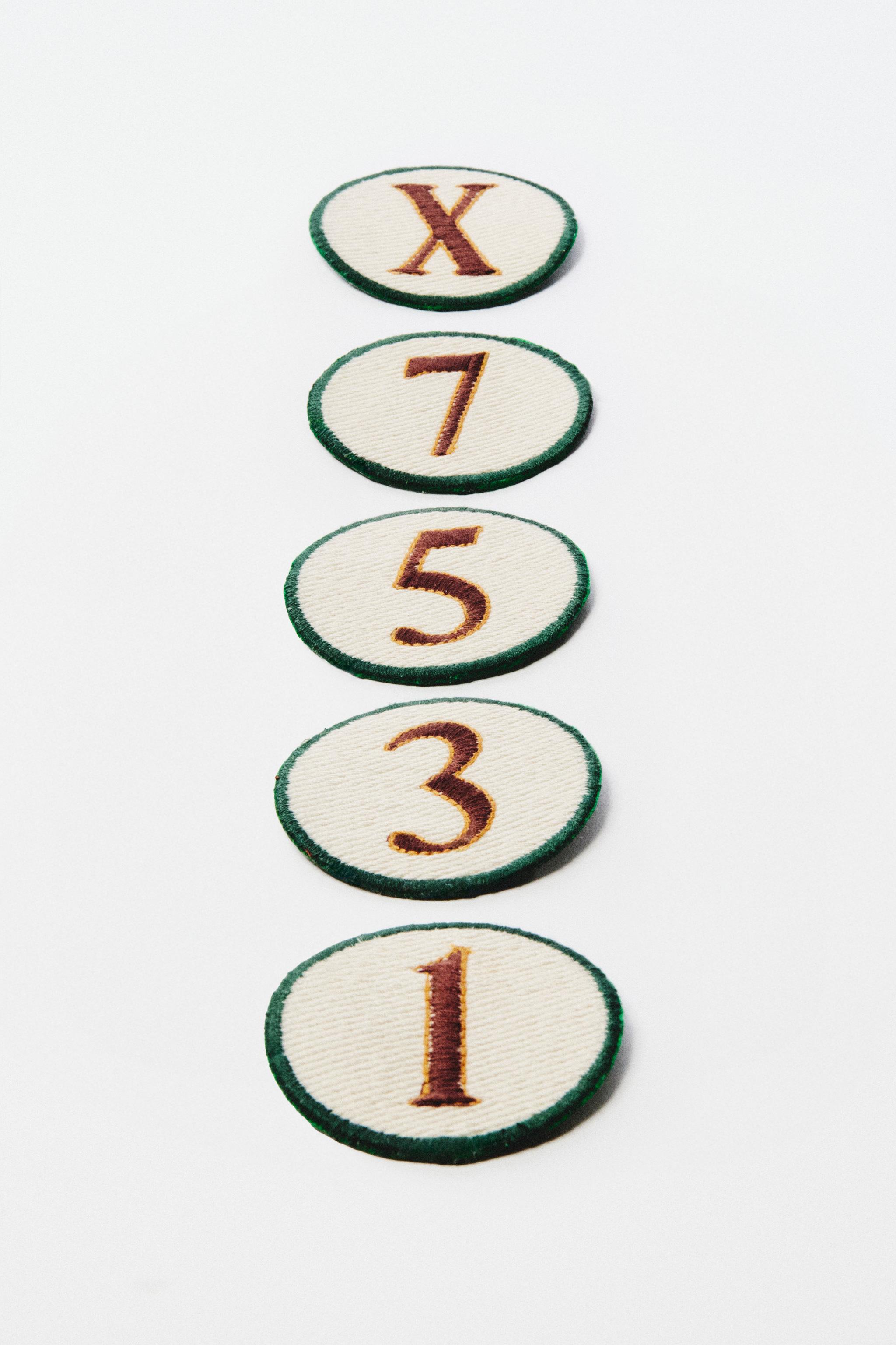 COTTON NUMBER PATCH